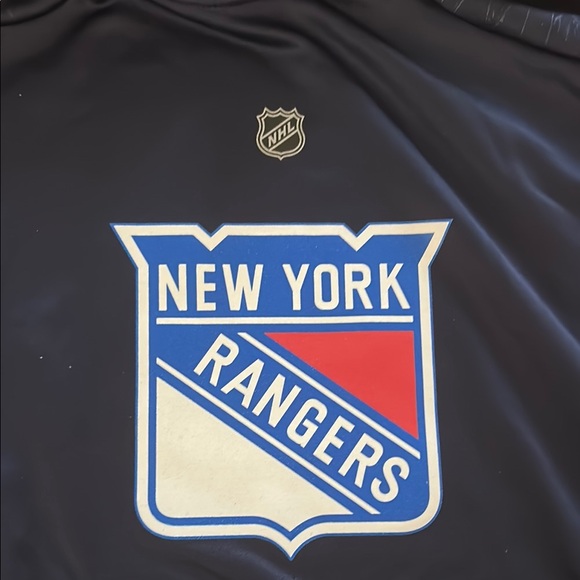 New York Rangers Navy Hoodie - Picture 2 of 8